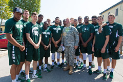 Michigan State Spartans visit U.S. Army Africa