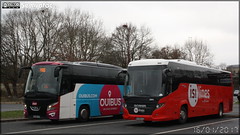 Scania Touring - Transdev TEGO (Transdev Express Grand Ouest) / Isilines n°24699 & VDL Bova Futura - Ouibus