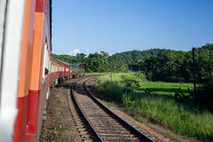 Columbo to Kandy train