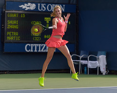 2015 US Open Tennis - Qualies - Petra Martic (CRO) def. Shuai Zhang (CHN)