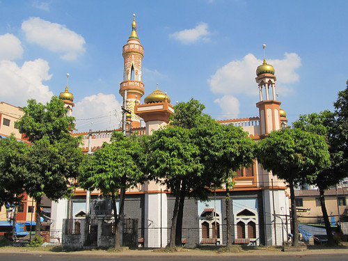 Yangon dans toute sa diversité: une mosquée