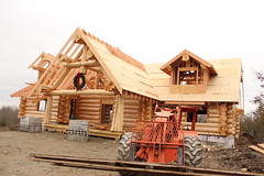CT Building a Log House