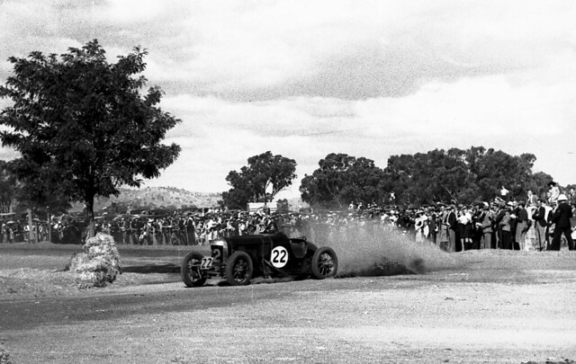 Albury NSW Old Racing Car 1938 Wirlinga Circuit King's Birthday Grand Prix