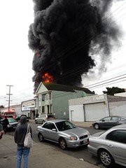 Fire @ 16th & Shotwell Streets SF