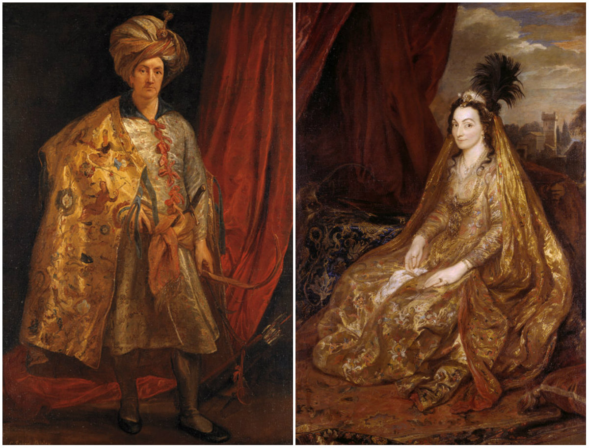 Sir Robert Shirley and Lady Shirley by Anthony van Dyck, 1622