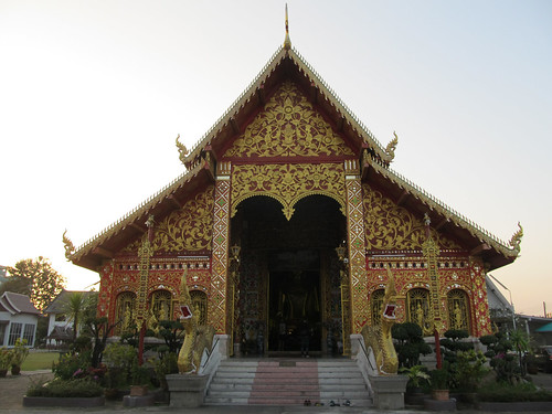 Chiang Rai: le temple Wat Jet Yod