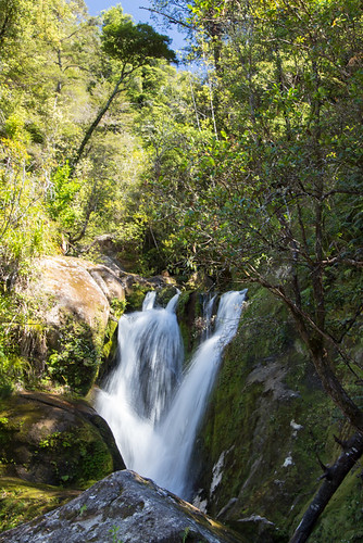 waterfall near Bark Bay
