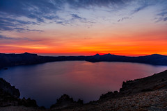 2015-09-12 - Crater Lake Sunset