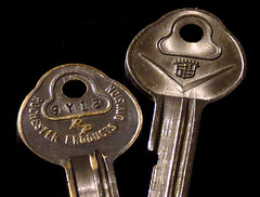 vintage GM keys