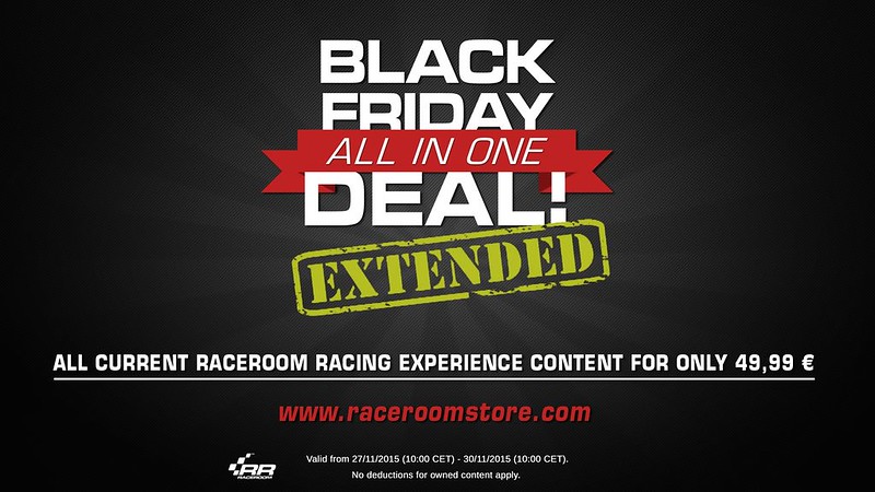 RaceRoom Racing Experience Black Friday All-In-One deal
