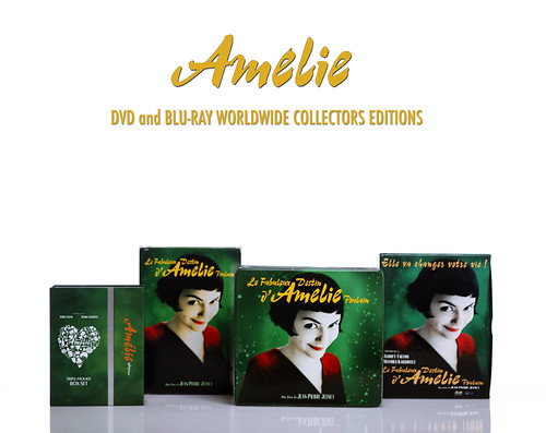 Amelie dvd/blu-ray Worldwide Collection