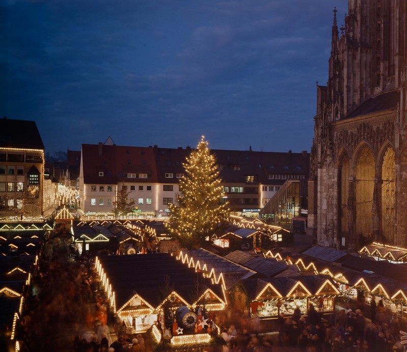 Christmas market in Ulm, Germany. Credit Christopher