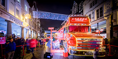 Coca-Cola Christmas Truck Tour in Chester (3rd Dec 2015)