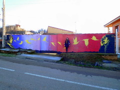 Graffiti de Parsec en San Román del Valle(Zamora)
