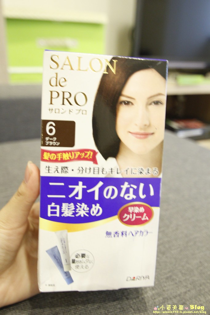 日本DARIYA Salon de Pro沙龍級染髮劑 無味型白髮染 (4)
