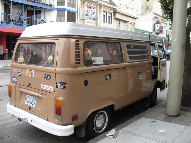 Hippie VW Bus