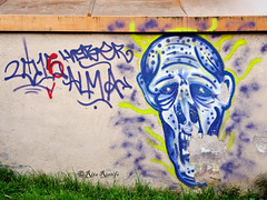 Roma. Garbatella. Street art by Hober