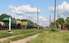 Trains in Latvia