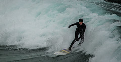 Surfing on the Isle of Lewis