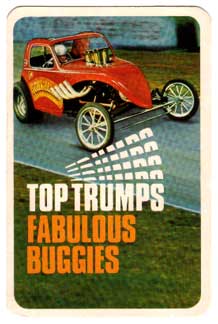 Fabulous Buggies Top Trump pack cover card