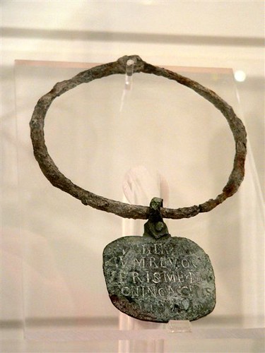 Roman Slave medallion