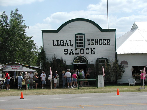 Legal Tender Saloon, Warrenton, TX