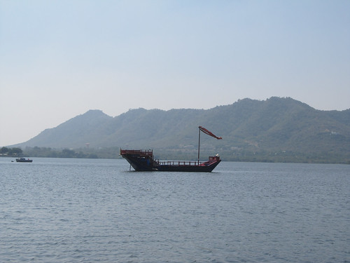 Udaipur: le bateau du maharaja
