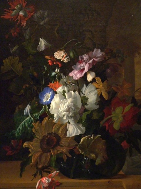 Vase of Flowers by Rachel Ruysch The Netherlands 1689 Oil