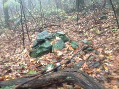 Rock Piles on White Oak Mountain 
