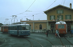 Bex Straßenbahn 1982