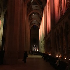 Grace Cathedral Light Show