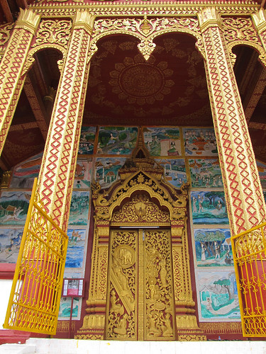 Luang Prabang: le temple Vat Manorom