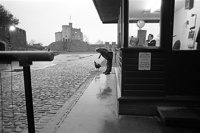 Cardiff Castle - Fantastic Black and White Street Photographs