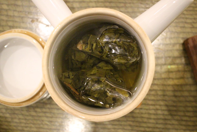 黃梔綠茶(熱) 4