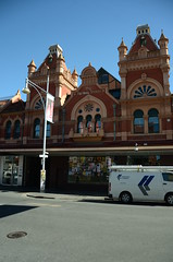 Hindley Street and Trinity Church, Adelaide