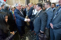 Secretary Tillerson Greets State Department Employees on his First Day