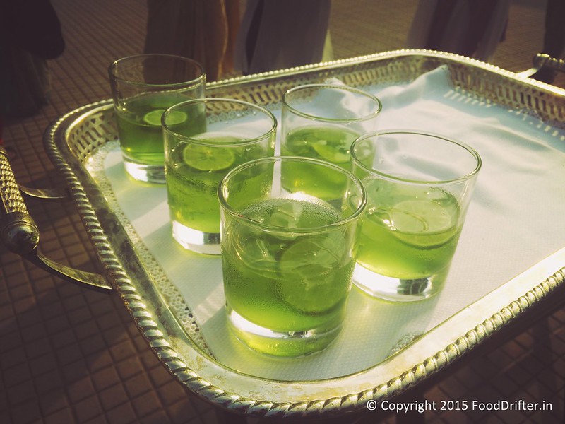 Welcome Drinks - Green Tea Mocktails
