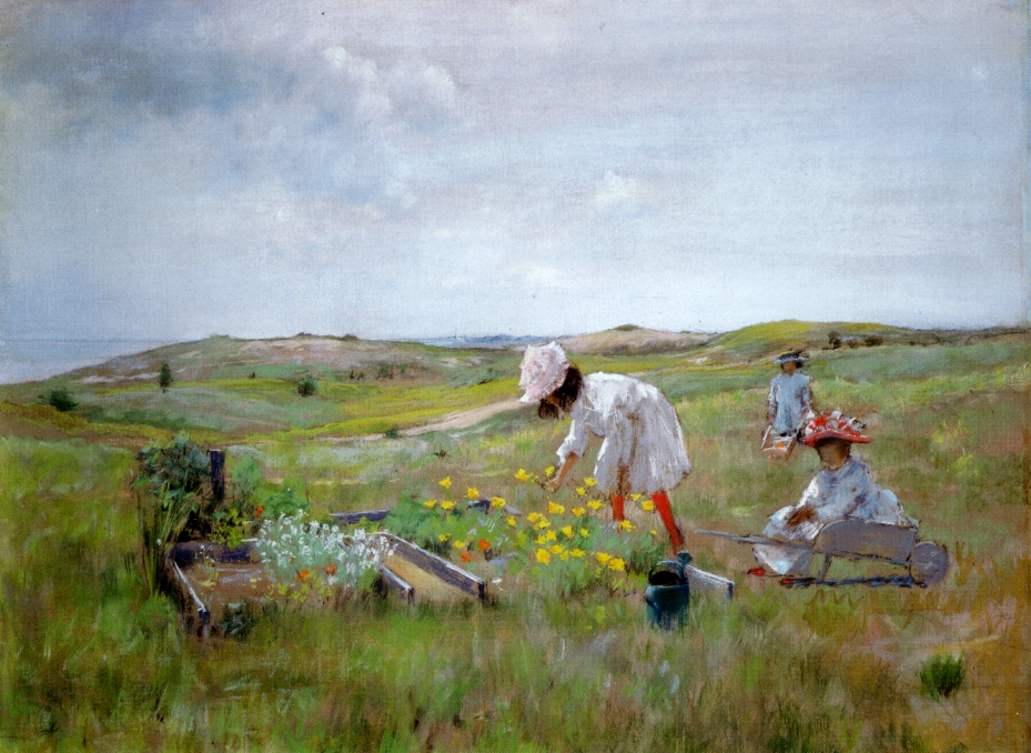 The Little Garden by William Merritt Chase, 1895