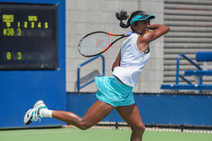 2015 US Open Tennis - Qualies - Raveena Kingsley (USA) def. Andrea Hlavackova (CZE)