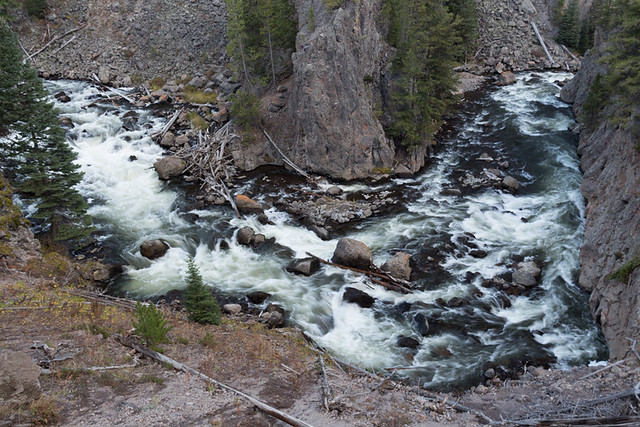bend in Firehole River