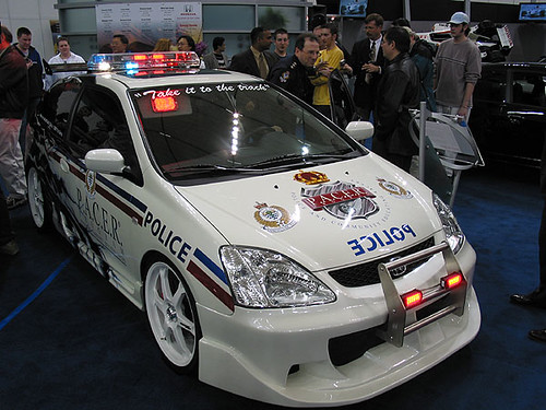2004 Honda Civic SiR Police Car