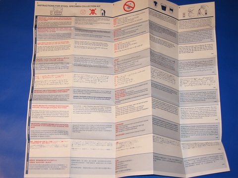 Stool Sample Collection Instructions
