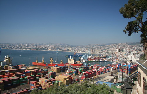 Valparaiso's Port and cityscape