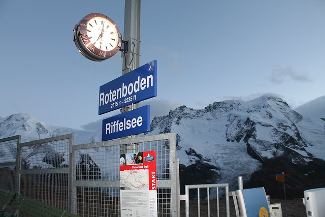 rotenboden train stop gornegrat bahn