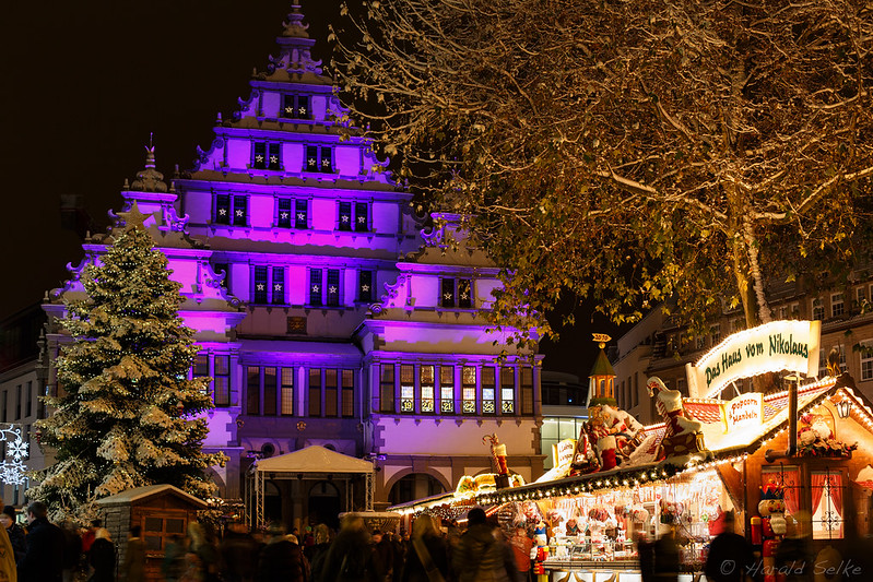 Christmas market in Paderborn, Germany. Credit Harald Selke