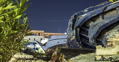 Boats cemetery . Lampedusa