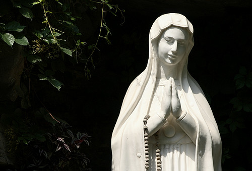 南堂的圣母玛利亚雕像
