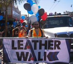 LEATHER WALK ! FOLSOM STREET FAIR 2015 !
