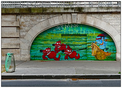 Paris street art and graffiti