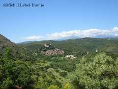 Visite du Village Médiéval de Castelnou(Pyrénées Orientales) le 24 mai 2017